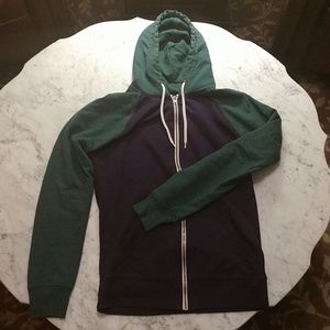 BDG Green and Purple Hoodie